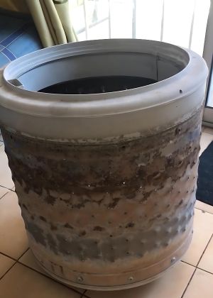 cuba externa sarurada con sarro